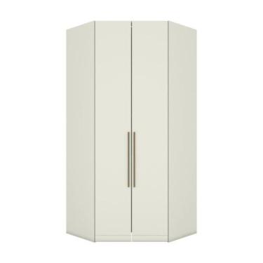 Imagem de Guarda Roupa Canto Closet Modulado 2 Portas 3 Gavetas - Henn