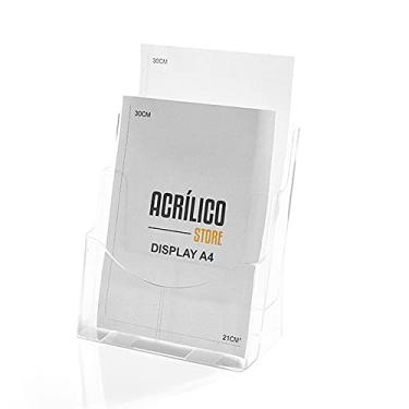 Imagem de Porta Folheto Duplo com Bolsas A4 Vertical (21x30cm)