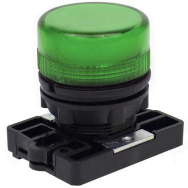 Imagem de Sinalizador Luminoso Verde - Sllsl2 - Steck Sinalizador Luminoso Verde Sllsl2 Steck