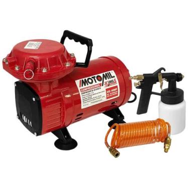 Imagem de Motocompressor. Ar Direto 1/3 Cv Kit Pintura - MOTOMIL