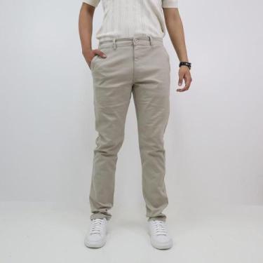 Imagem de Calca Sarja Kdori Casual, 46, Bege