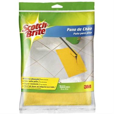 Imagem de Pano Para Chão Scotch Brite 59x49cm - Hb004262182 - 3m Pano Scotch Brite P-chao 59x49cm 3m Hb004262182