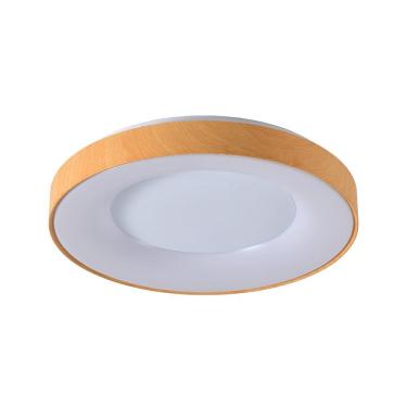 Imagem de Plafon Skylight Edge 4082 50 Led Bivolt Madeira / Branco