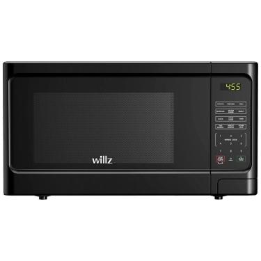 Imagem de Micro ondas Willz WLCMS311BK 10 de Bancada 31 Litros Multifuncional de Aço Inoxidável, 110V 1000W, Preto