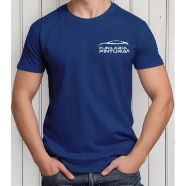 Imagem de Camiseta Camisa Algodão  Feminina Masculina Uniforme Profissional Trab