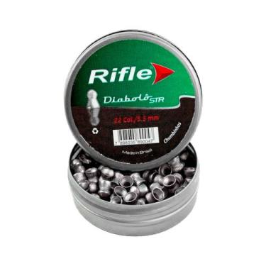 Imagem de Chumbinhos para Carabina de Pressão Esportivo Rifle Diabolô STR 5.5mm 