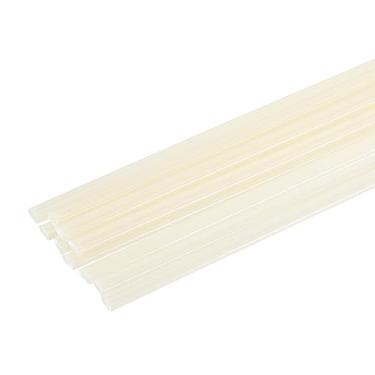 Imagem de HARFINGTON 1 conjunto (10 peças) de hastes de solda de plástico de 20 cm, tiras de soldagem ABS para para-choques de carro, caiaque, reparo diário, para-choques de plástico, bege