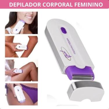 Imagem de Depilador Elétrico Feminino LED USB Indolor - FAZA