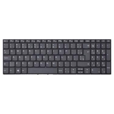 Imagem de Teclado para Notebook compatível com Lenovo V15 82ME000QBR ABNT2 - bri