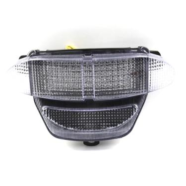 Imagem de Arashi Lanterna traseira de LED transparente E-Mark para Honda CBR900RR 1998-1999, luz traseira de freio de seta, acessórios de substituição integrados para motocicleta