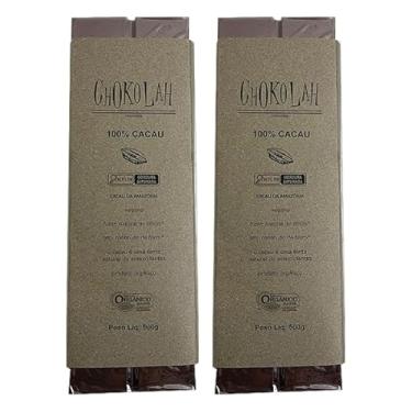 Imagem de Kit 2X: Chocolate 100% Cacau Zero Açúcar Orgânico CHoKolaH 500g