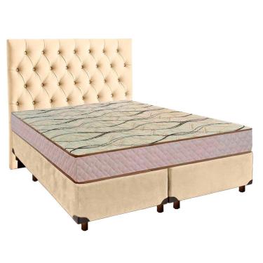 Imagem de Conjunto Cama Box Blindado Casal + Colchão D33 Maxsono Paropas + Cabeceira