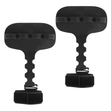 Imagem de 2un Luvas Protetoras Antiderrapantes para Treino, Silicone Ajustável Luvas Protetoras de Mão Levantamento de Peso Acessórios Proteção da Palma Práticos para Homens e Mulheres