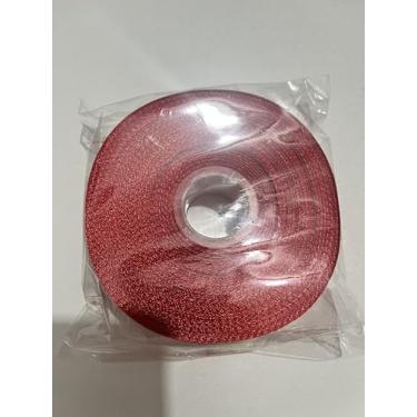 Imagem de ZHIAXTON Fita vermelha de 3,8 cm (1 1/2 polegada), fita de cetim vermelha de face única para embrulho de presente, buquê de flores, laços artesanais, guirlanda de rosas, decoração de árvore de Natal