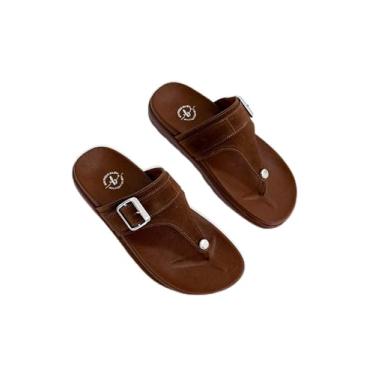 Imagem de PAPETE MARROM CAFÉ EM CAMURÇA (MARROM CAFÉ, BR, Adulto, Numérico, 35)