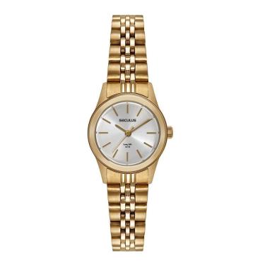 Imagem de Relógio Seculus Feminino Ref: 44193Lpsvda1 Clássico Aço