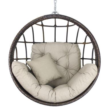 Imagem de Balanço Ninho Suspenso Hungria Em Alumínio Trama Original Pedra Ferro