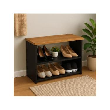 Imagem de Sapateira Banco Para Hall De Entrada - ENVIO MONTADO - A Loja do Gring