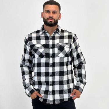 Imagem de Camisa Sea Surf Manga Longa Xadrez Flanela Masculina-Masculino