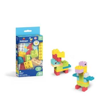 Imagem de Xalingo Blocos de Montar Macio Soft Blocos 20 Peças