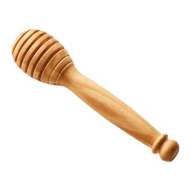 Imagem de Bothyi Colher de Mel Portátil Multiuso de Madeira para Geleia, Chá, Leite, Xarope de Bordo e Néctar, 10cm