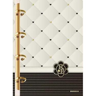 Imagem de caderno argolado fichario colegial rebecca bonbon 160 folhas (branco)