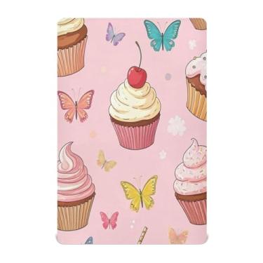 Imagem de Burbuja Lençol de berço para meninos e meninas, lençol com elástico 71 x 132 cm para colchões de berço padrão e infantil, macio e respirável