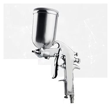 Imagem de HVLP. Pistola de pulverizador, máquina de pulverizador de pintura de gravidade, com 400cc Capacidade Copo de alumínio para carro de pintura, móveis(1.0mm nozzle)