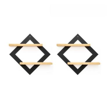 Imagem de Prateleira Suspensa Parede Madeira Pinus Design Moderno Decorativa Para Sala e Quarto Organiza Plantas e Objetos,Amantes de Decoração(2)