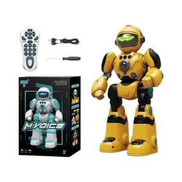 Imagem de Brinquedo Robô RC Com Controle Por Gestos Para Crianças Programação Mú