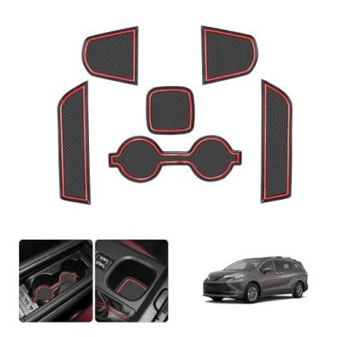 Imagem de LUWU Acessórios para 2026 GR86 - para Toyota GR86 e Subaru BRZ 2022-2025 2026 2026, tapetes para ranhura de porta, suporte de copos, bases de enchimento para console central [não para Supra GR