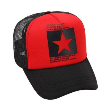 Imagem de Boné de beisebol respirável para homens e mulheres, chapéu malha, verã