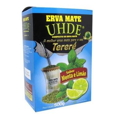 Imagem de Erva mate UHDE 500g - Menta e Limão