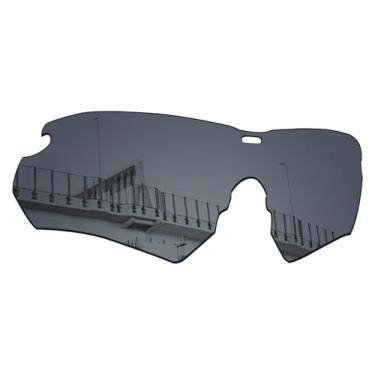 Imagem de Well-aimed Lentes de reposição compatíveis com óculos de sol ESS Crossbow - Várias opções, Irídio preto polarizado, One Size