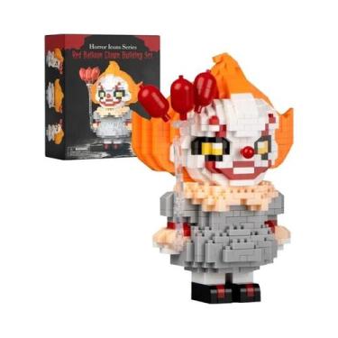 Imagem de Brinquedo De Blocos De Montar De Palhaço Mágico De Halloween, Quebra-C