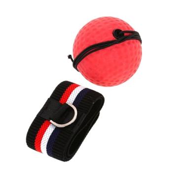 Imagem de Generic Bola de Treinamento de Velocidade de Boxe Bola de Reflexo Durável para Exercícios de Soco para Adultos Com Faixa de Cabeça, Melhora a Velocidade e a Sensibilidade para Academia Em Casa,