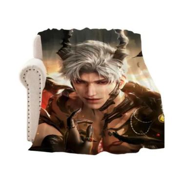 Imagem de Cobertor Macio E Quente Para Soneca, Ideal Para Sala De Estar, Escritó