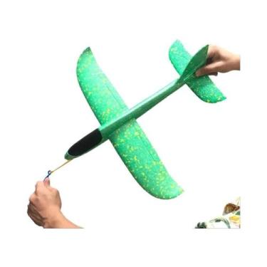 Imagem de Avião De Espuma Grande De 50CM Para Lançamento Manual, Brinquedo Leve 