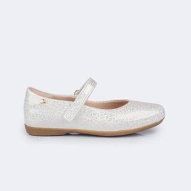 Imagem de Sapatilha Menina Infantil Pampili Bailarina Off White-Feminino