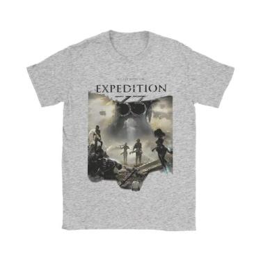 Imagem de Camiseta Masculina De Algodão Puro Com Humor Clair Obscur Expedition 3