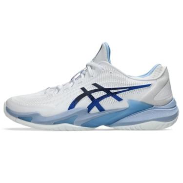 Imagem de ASICS Court Ff 3 Novak Tênis masculino, Branco/Atum azul, 46