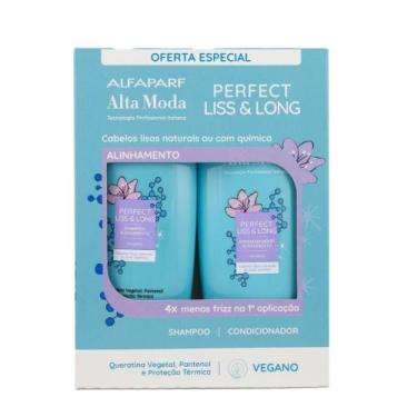 Imagem de Alfaparf Alta Moda Liss&Long Shampoo e Condicionador 300ml