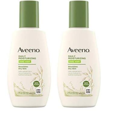 Imagem de Sabonete corporal Aveeno, hidratante diário, 60 ml (pacote com 2)