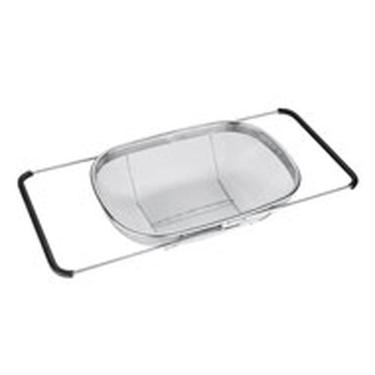 Imagem de Escorredor Dynasty Ajustável Inox com Alça de Silicone 