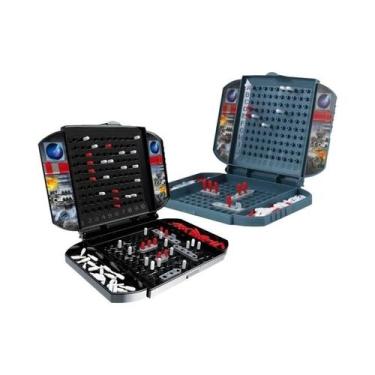 Imagem de Jogo De Tabuleiro Naval Black Battleship Para Dois Jogadores, Jogo De 