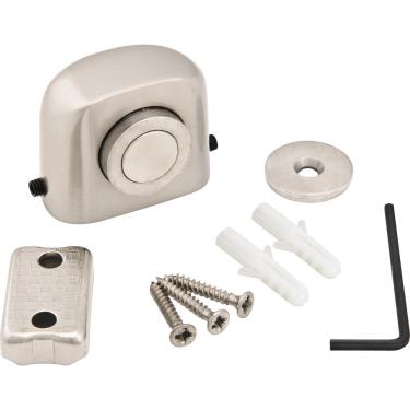 Imagem de Fixador de porta magnético alumínio pp500 - Vonder