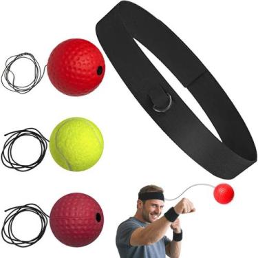 Imagem de Bola Treinamento Soco Luta Treino Reflexo Boxing Magic Ball Boxe Muay 