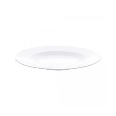 Imagem de Jogo 2 Pratos Raso De Melamina Basic Branco 25cm Lyor