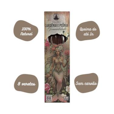 Imagem de Incenso Natural Vila Zen Gardênia e Peônia Feminilidade