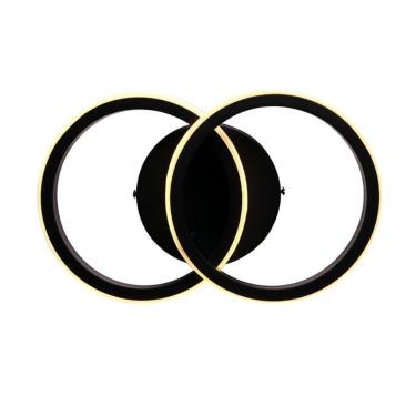 Imagem de Plafon Taschibra Village Circle Led 10W 3000K Luz Amarela Bi